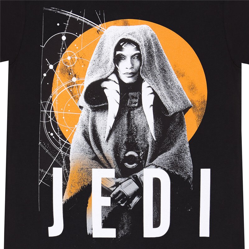 Image secondaire de T shirt à manches courtes Star Wars Jedi Noir Unisexe