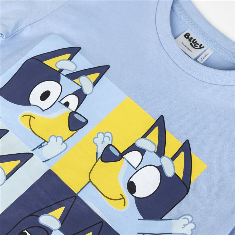 Image secondaire de T shirt à manches courtes Enfant Bluey Bleu clair