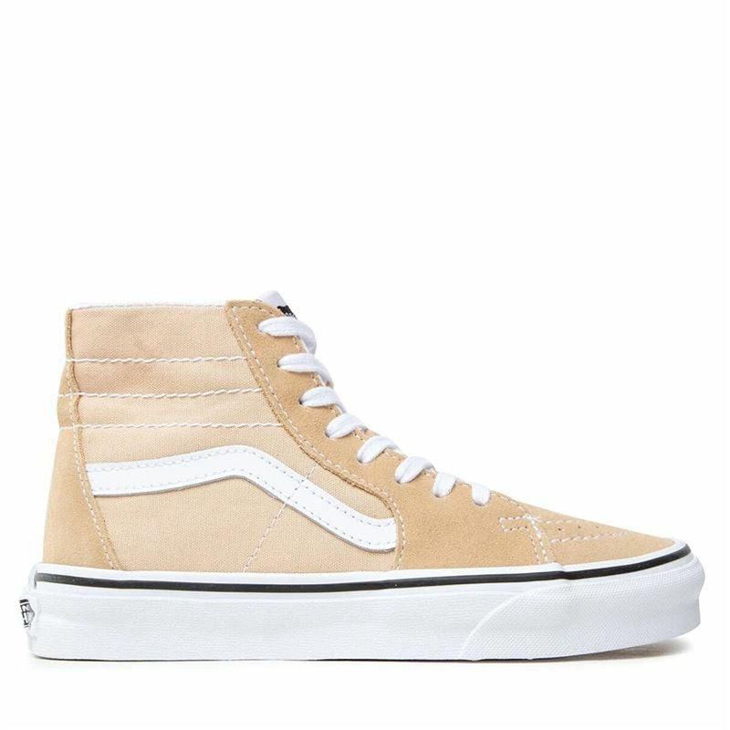 Baskets Casual pour Femme Vans Sk8-Hi Marron Clair