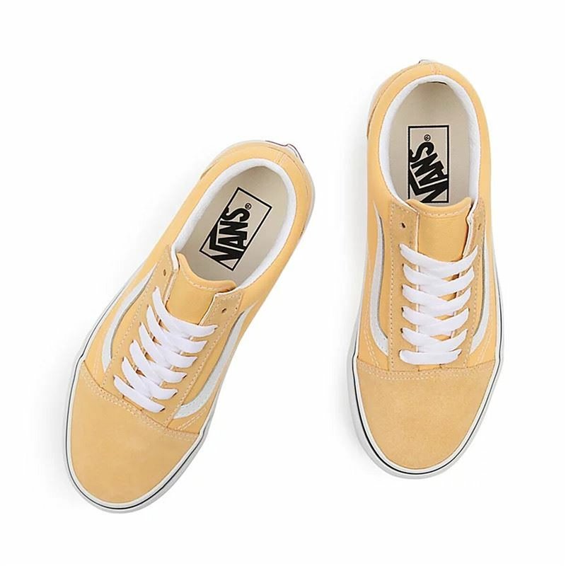 Image secondaire de Baskets Casual pour Femme Vans Old Skool Jaune