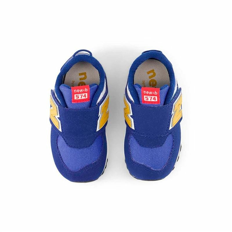 Image secondaire de Chaussures casual enfant New Balance 574 New-B Hook Loop Bleu