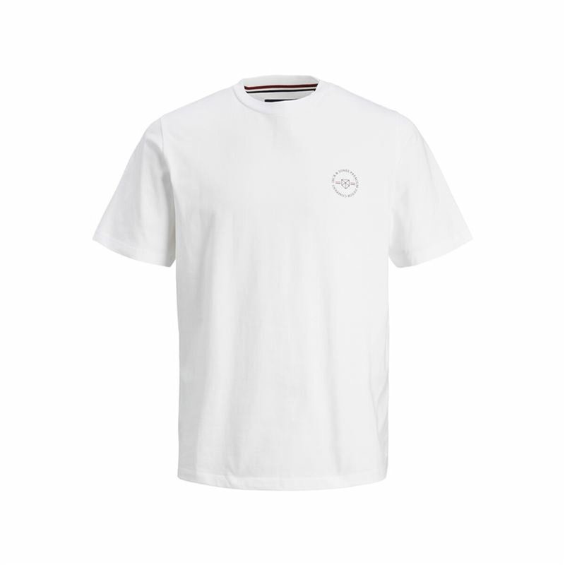 T-Shirt à manches courtes homme Jack & Jones lushield Blanc Homme