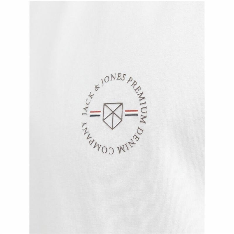 Image secondaire de T-Shirt à manches courtes homme Jack & Jones lushield Blanc Homme