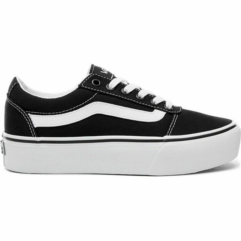 Image secondaire de Baskets Casual pour Femme Vans Ward Platform Noir