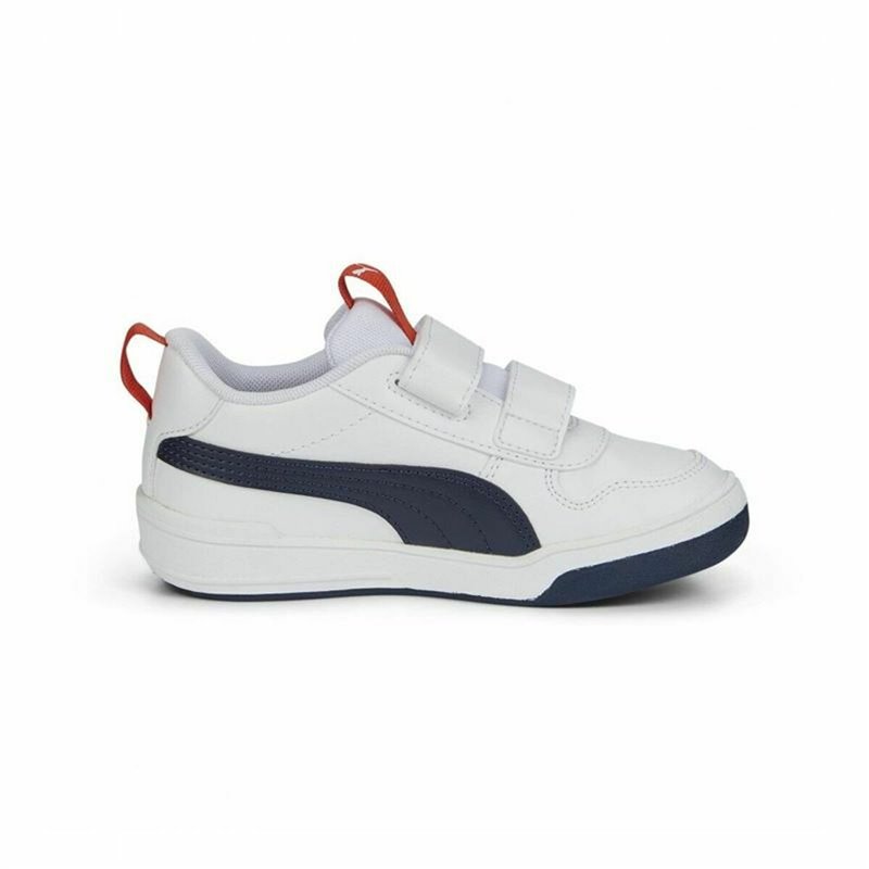 Image secondaire de Chaussures de Sport pour Enfants Puma Multiflex Blanc