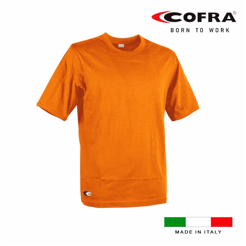 T-Shirt à manches courtes homme Cofra Zanzibar Orange