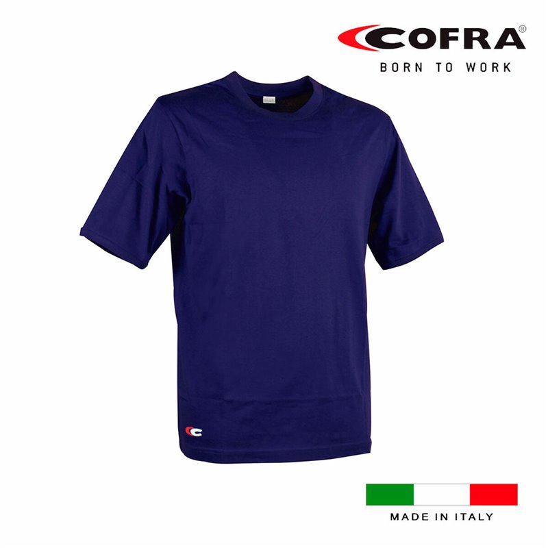 T-Shirt à manches courtes homme Cofra Zanzibar Blue marine