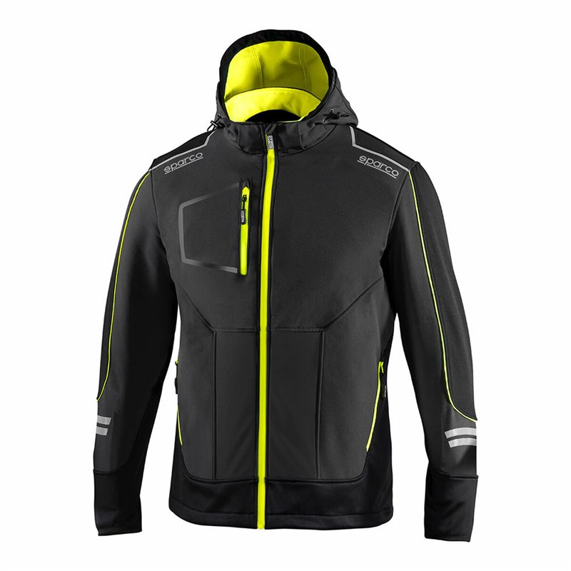 Veste de Sport pour Homme Sparco Tech Ndis Noir