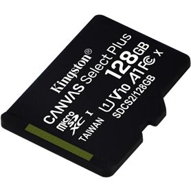 Kingston Canvas Select Plus Carte MIcro SD SDCS2-128GBSP Class 10