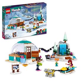 LEGO® Friends 41760 Les Vacances en Igloo - Jouets d'Hiver avec Chiens