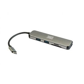 HUB USB 3.0 TYPE-C 2P USB-A RC HDMI