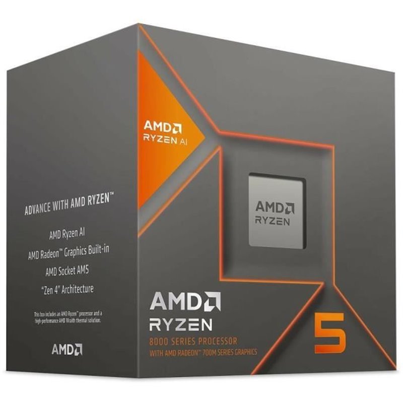 Image secondaire de Processeur AMD Ryzen 5 8600G AMD AM5