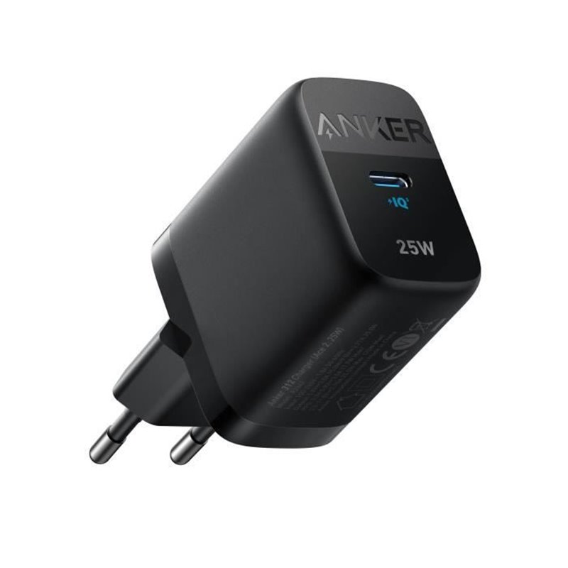 Anker 312 Charger Écouteurs, Casque, Smartphone, Smartwatch, Tablette Noir Secteur Intérieure