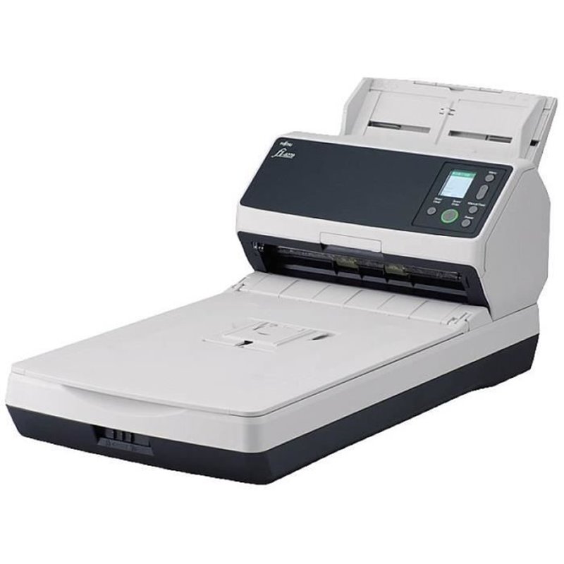 Fujitsu fi-8270 Numériseur chargeur automatique de documents (adf) + chargeur manuel 600 x 600 DPI A4 Noir, Gris