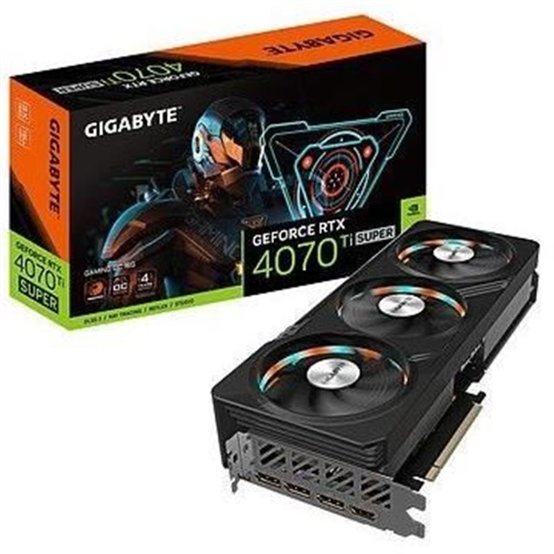 Gigabyte Gaming GeForce RTX 4070 Ti SUPER OC 16G Nvidia 16 Go GDDR6X