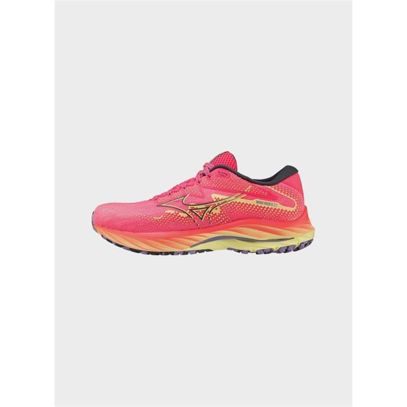 Chaussures de Running pour Adultes Mizuno Wave Rider 27 Rose