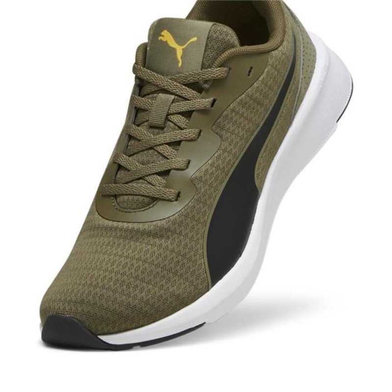 Image secondaire de Chaussures de Running pour Adultes Puma Flyer Lite Homme Olive