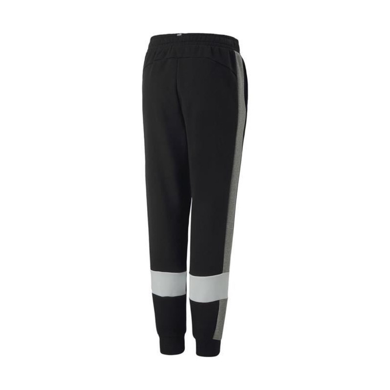 Image secondaire de Pantalons de Survêtement pour Enfants Puma Essentials+ Colorblock Noir Enfants