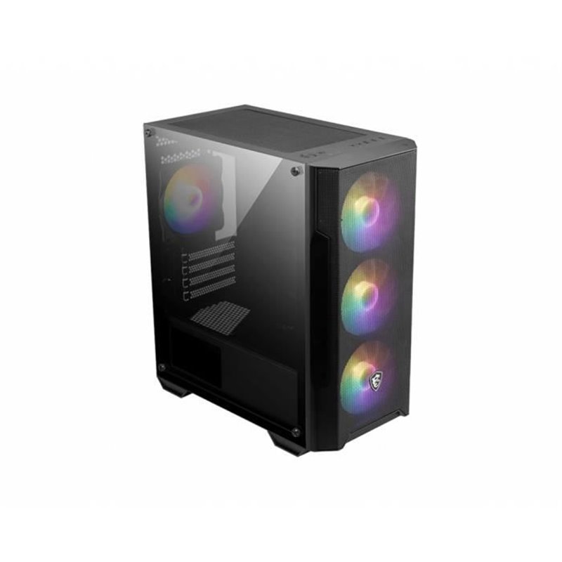 Image secondaire de MSI MAG FORGE M100A unité centrale Micro Tower Noir, Transparent