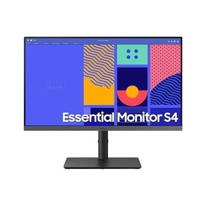 Samsung Essential Monitor S4 S43GC LED display 61 cm (24