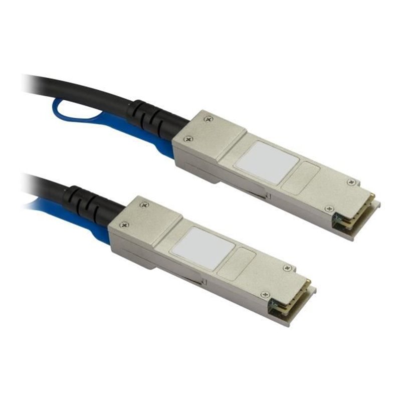 Startech.com Câble QSFP+ à connexion directe conforme aux normes MSA - Cordon DAC Twinax de 1 m