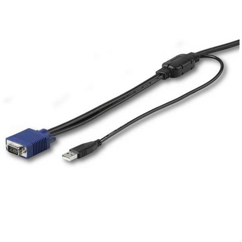 Image secondaire de Startech.com Câble switch KVM USB VGA de 4,6 m pour consoles