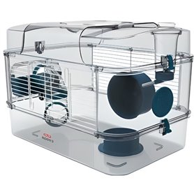 Cage Rody 3 Solo Pour Hamster - Zolux - Bleu
