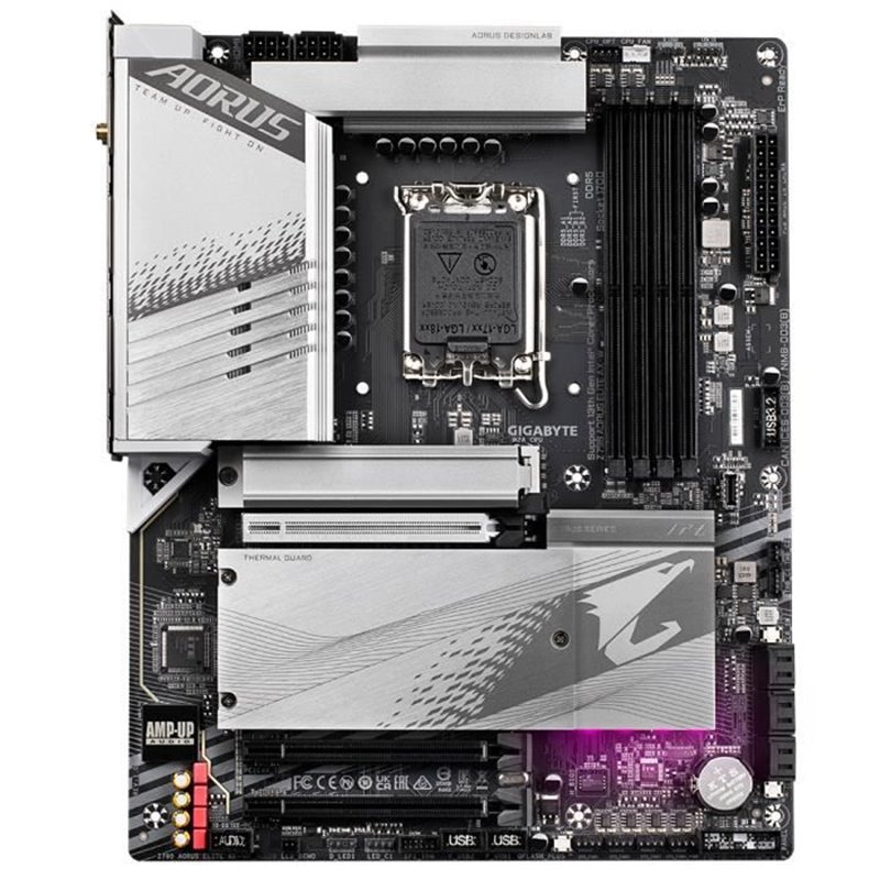 Image secondaire de Gigabyte Z790 AORUS ELITE AX-W carte mère Intel Z790 Express LGA 1700 ATX