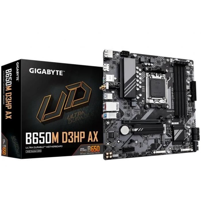 Gigabyte B650M D3HP AX carte mère AMD B650 Emplacement AM5 micro ATX