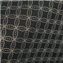Parure de lit CRAZY CHLOE Housse + 2 taies 220x240 cm en Polyester Noi