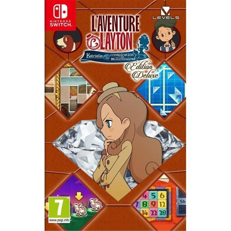 Nintendo LAYTONS MYSTERY JOURNEY: Katrielle and the Millionaires Conspiracy - Deluxe Edition Anglais, Français Nintendo Switch