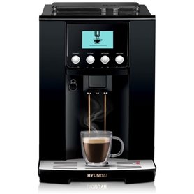 HYUNDAI Machine à café expresso automatique avec broyeur à grains