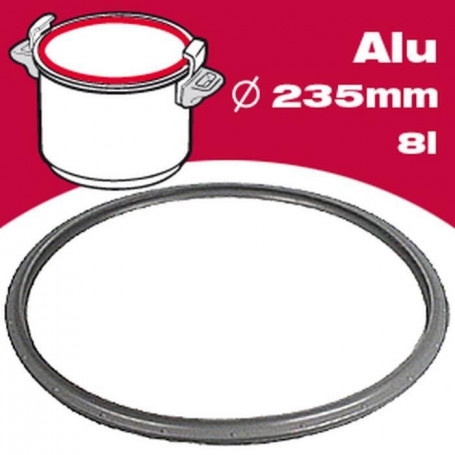 SEB Joint autocuiseur aluminium 791946 8L Ø23,5cm gris 21,99 €