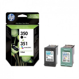 HP 350/351 Pack de 2 cartouches d'encre Noir et 3 couleurs 57,99 €