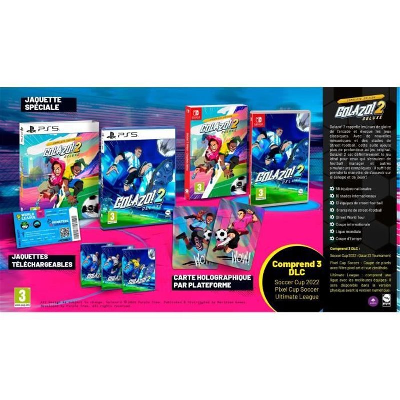 Image secondaire de Jeu vidéo pour Switch Microids Golazo 2 Deluxe! (FR)