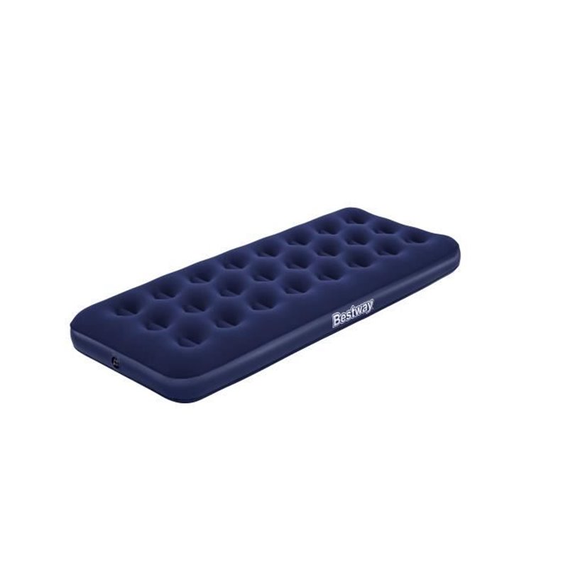 Bestway Matelas Gonflable FLOQUÉ - 1-personne - 1.85m x 76cm x 22cm