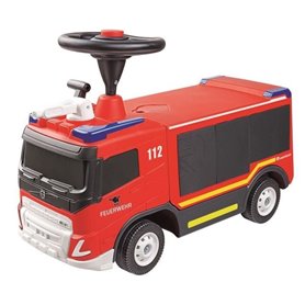 Smoby - Big Camion de Pompier lance a eau - Volant avec klaxon - Fonct