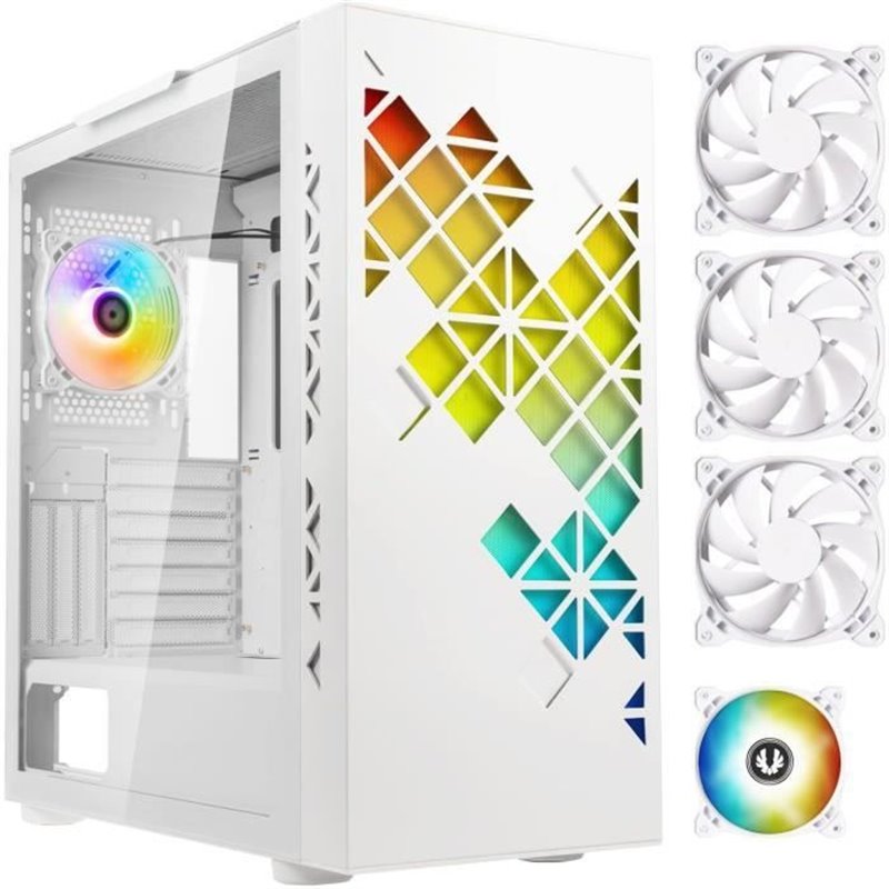 Boîtier ATX semi-tour BitFenix Blanc