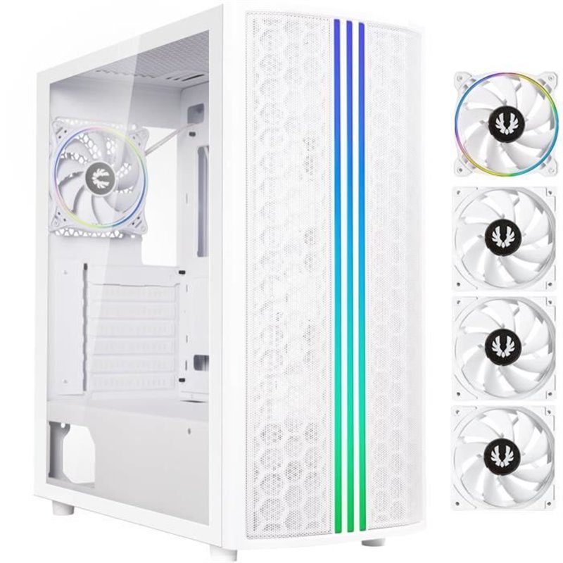 Boîtier ATX semi-tour BitFenix Blanc