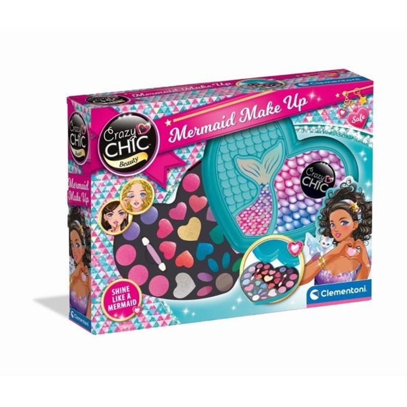 Kit de maquillage pour enfant Clementoni Crazy Chic Beauty Mermaid Make up