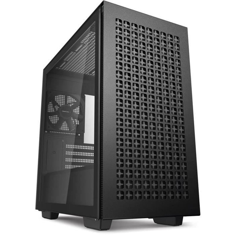 Boîtier ATX semi-tour DEEPCOOL R-CH370-BKNAM1-G-1 Noir