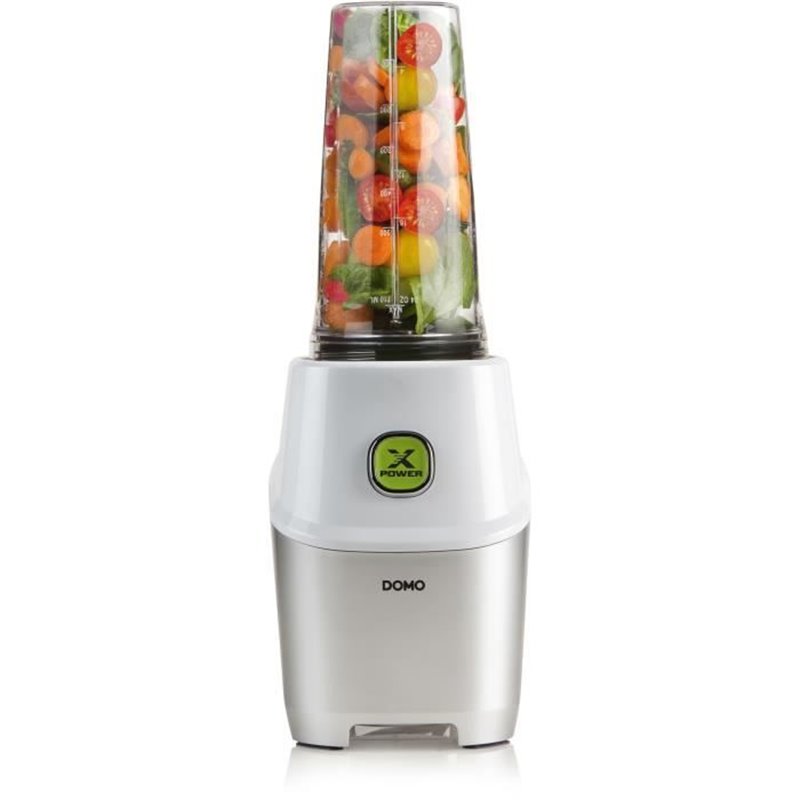 Xpower Blender - Domo - DO700BL - 1000 W - 3 bouteilles - 10 pièces