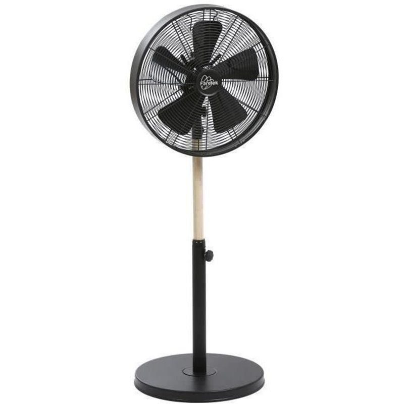 Ventilateur sur Pied Farelek Noir 50 W