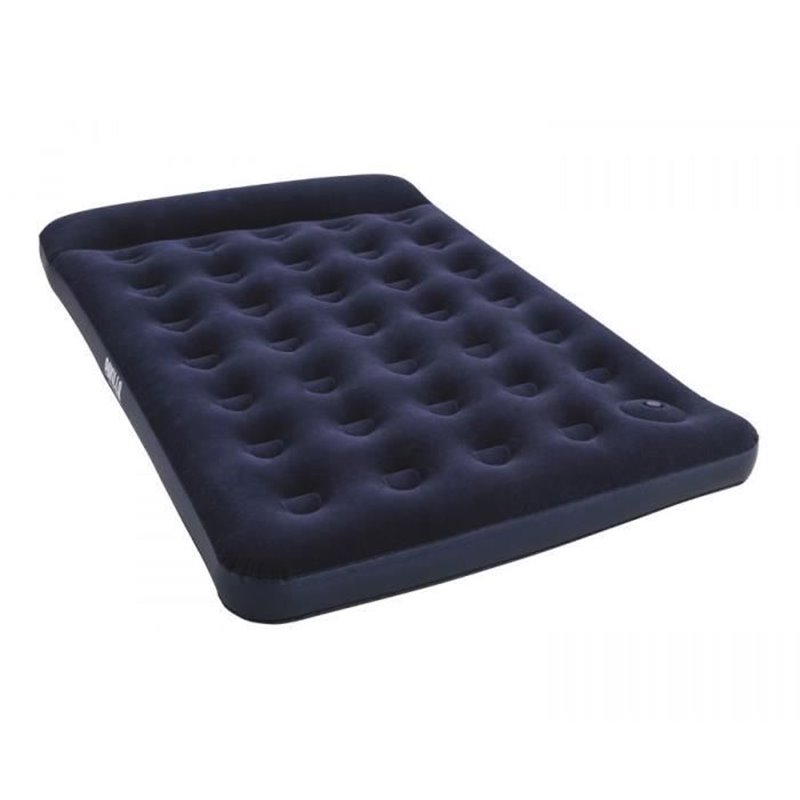 Bestway Matelas gonflable 2 places avec pompe à pied intégrée 191 x 137 x 28 cm