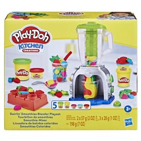 Play-Doh, coffret Tourbillon de smoothies, jouet avec pâte a modeler