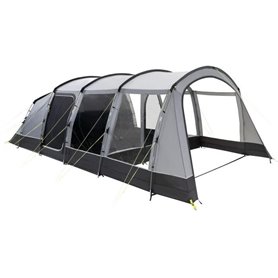 Tente de camping a arceaux - 6 places - KAMPA - Hayling 6 - Gris et no