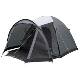 Tente de camping a arceaux - 5 places - KAMPA - Brighton 5 - Gris et n