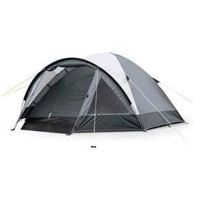 Tente de camping a arceaux - 4 places - KAMPA - Brighton 4 - Gris et n