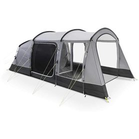 Tente de camping a arceaux - 4 places - KAMPA - Hayling 4 - Gris et no
