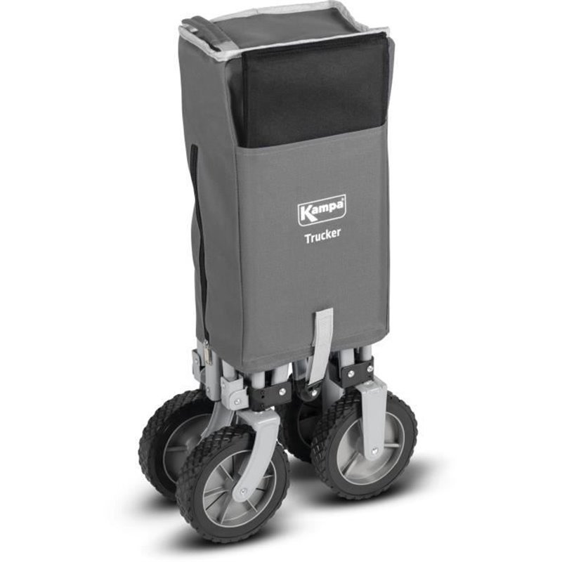 Image secondaire de Chariot 4 roues - KAMPA - Trucker Trolley - Pliable - Gris